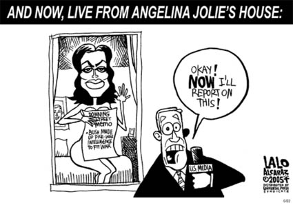 Cartoons about the Downing Street memos
